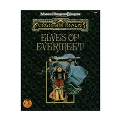 AD&D 2nd Edition - Forgotten Realms: Elves of Evermeet (Print on Demand Version) (No Exchanges, Refunds, Returns)